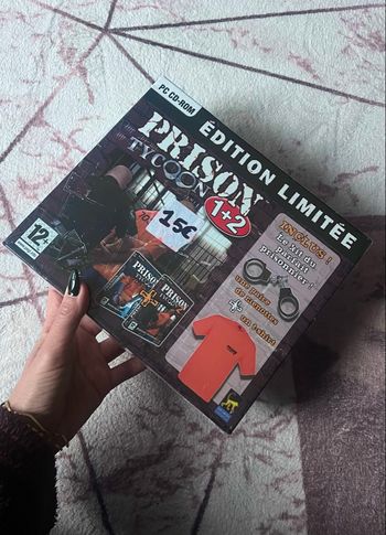 Jeu Pc cd rom Prison Tycoon 1 et 2 neuf 