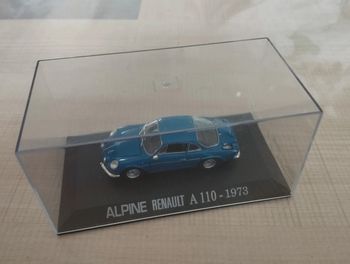Véhicule miniature Renault alpine A 110.  1/43e