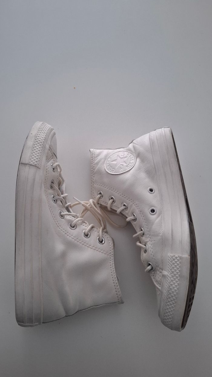 Converse en cuir - photo numéro 3