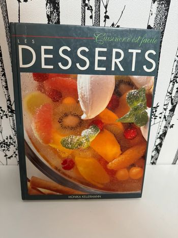 livre cuisiner c’est facile les desserts