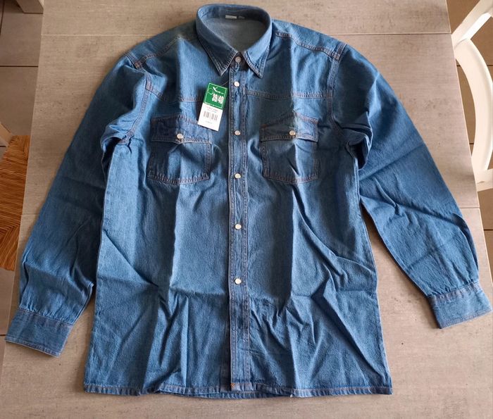chemise en jean - photo numéro 2
