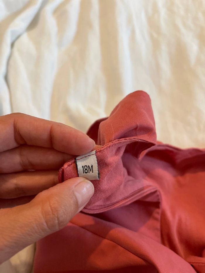 Chemisier avec Robe rose 18 mois - photo numéro 4