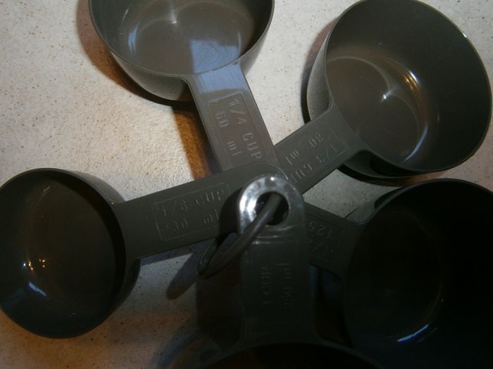 Lot de 5 cuillères mesures de 30 à 250 ml - photo numéro 4