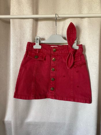 Jupe en jeans rouge 8 ans Chipie