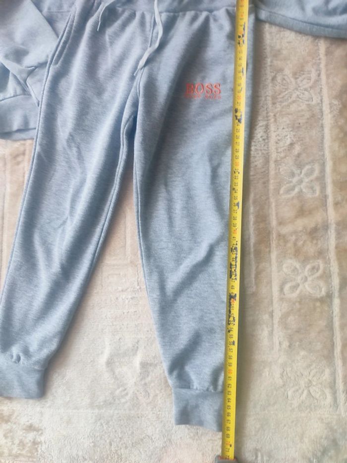 Ensemble survêtement garçon gris veste et jogging - photo numéro 6