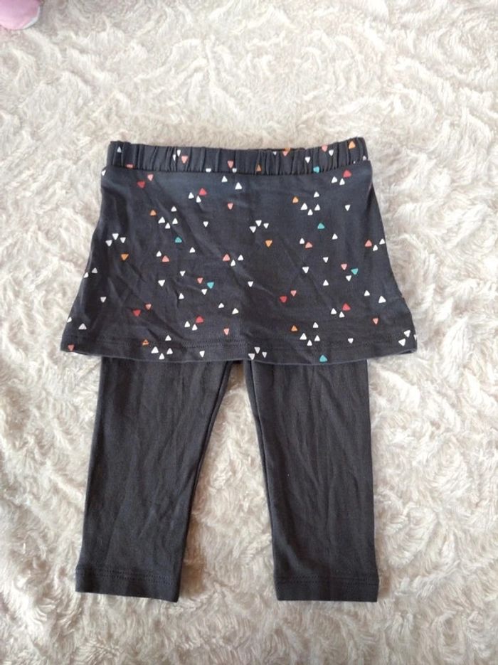 Ensemble (haut manches longues+ legging jupe) Fille 3 mois Oiseau triangle You make my day Hema - photo numéro 10