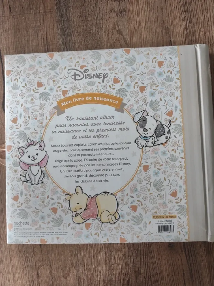 Mon livre de naissance Dumbo Disney - photo numéro 6