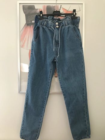 Jean taille haute élastique Kiabi S