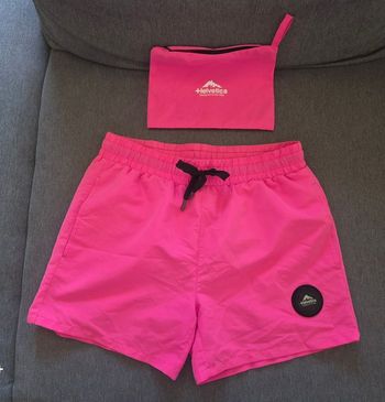 Short de bain 31 sunset rose fushia