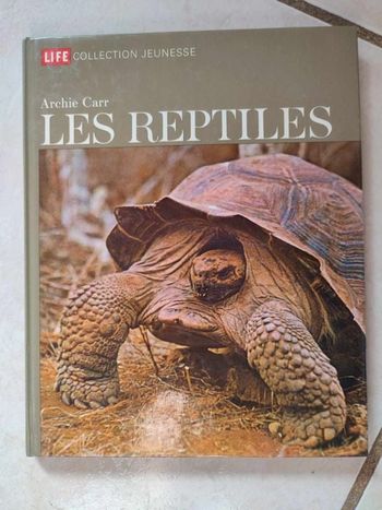 Livre les reptiles - life collection jeunesse