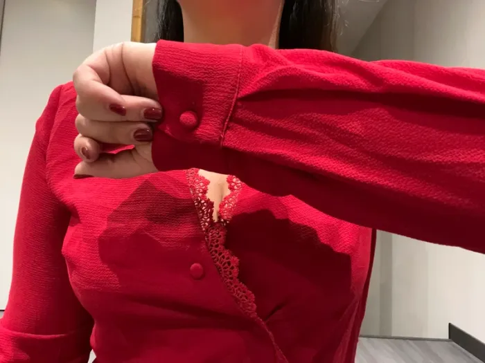Blouse rouge Noémie & co - photo numéro 3