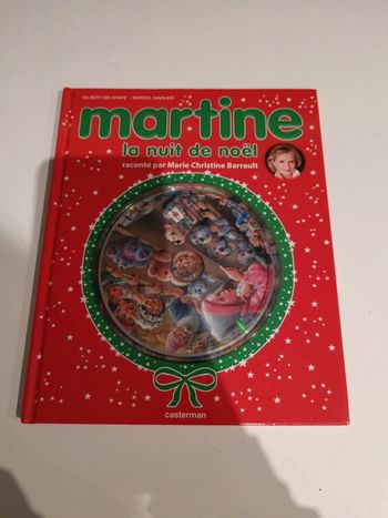 Livre Martine la nuit de Noël avec CD