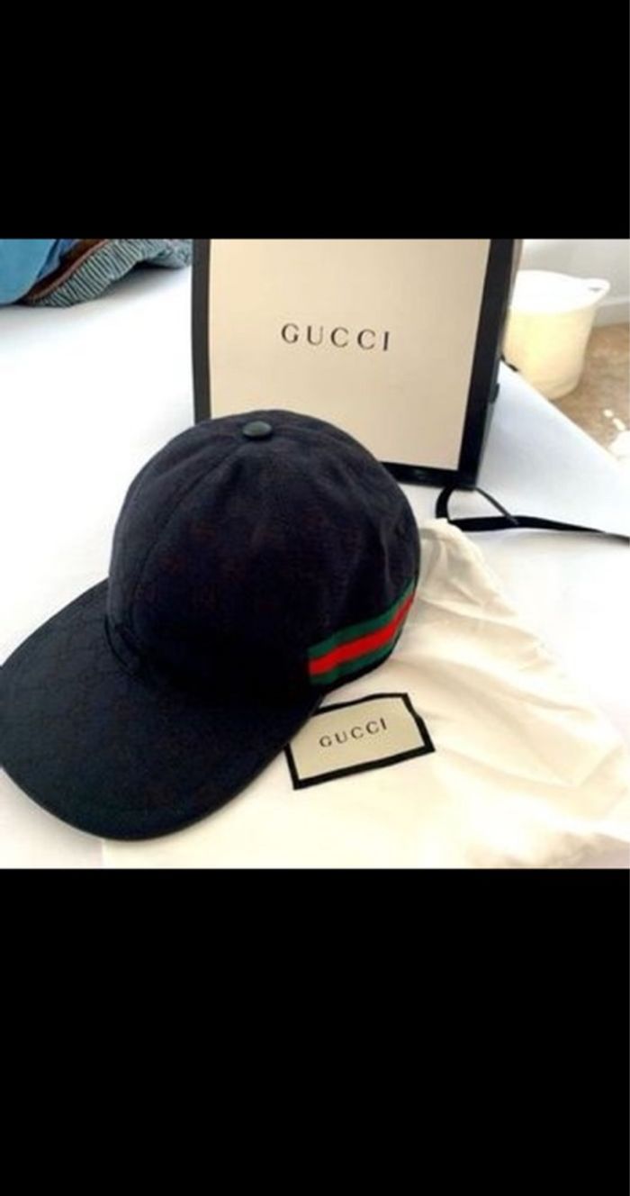 Casquette Gucci noir