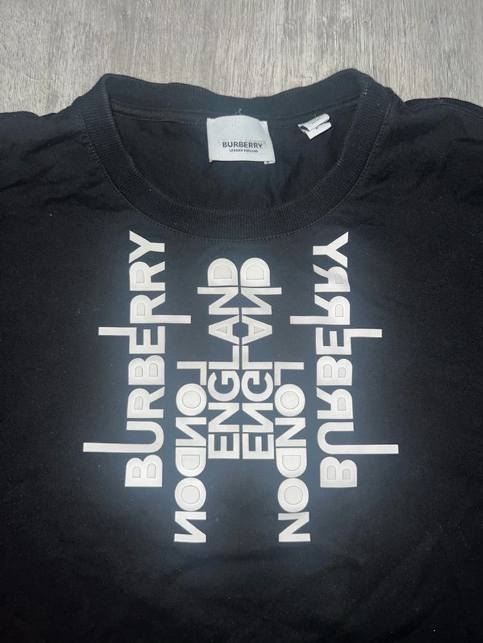 T-shirt noir Burberry - photo numéro 2