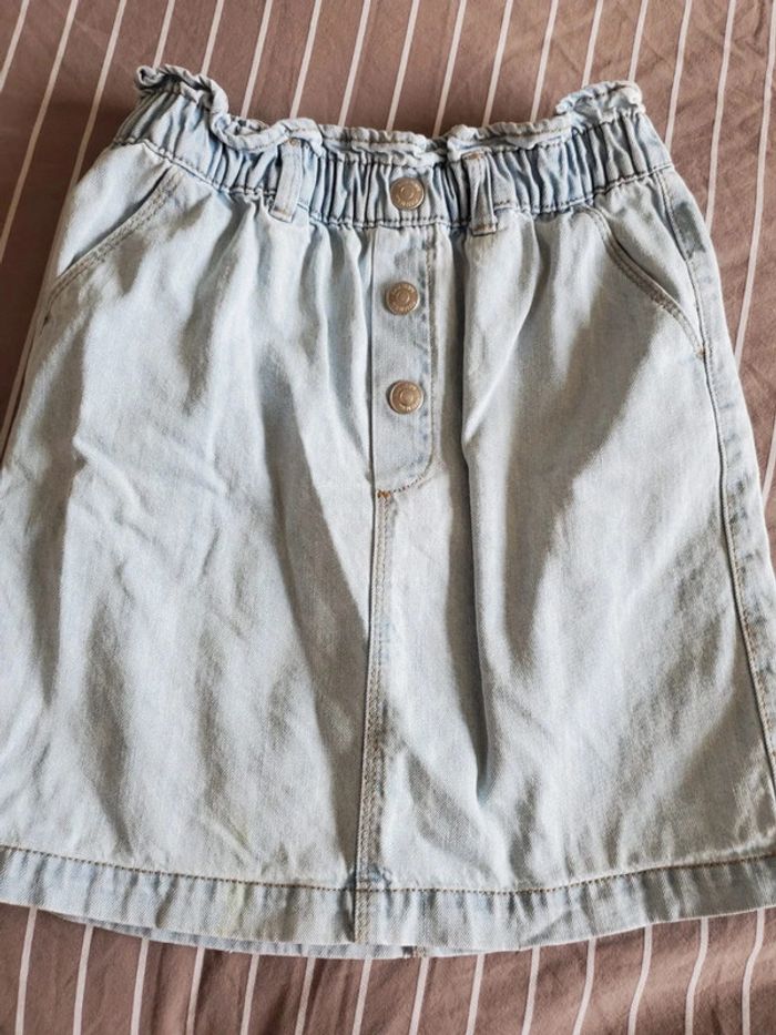 Jupe en jean taille élastique 10 ans