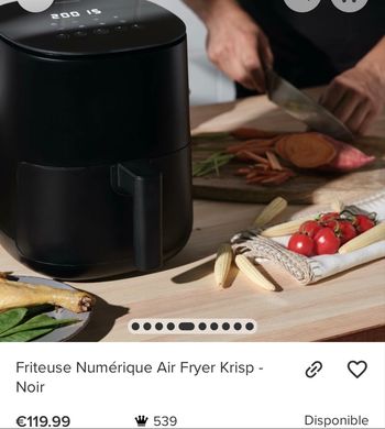 Airfryer prozis comme neuf 