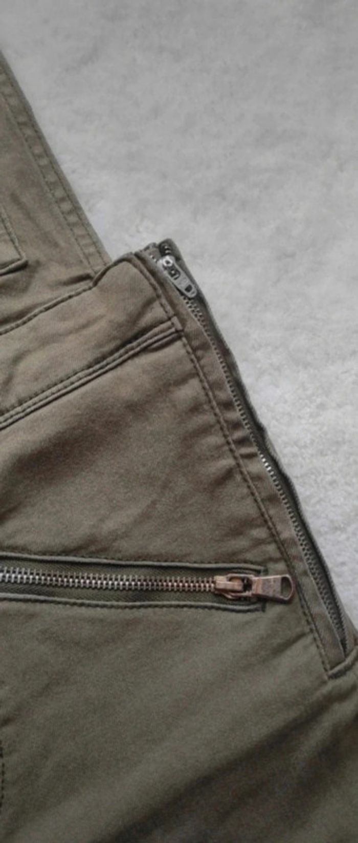 Salopette kaki Divided H&M 36 - photo numéro 3