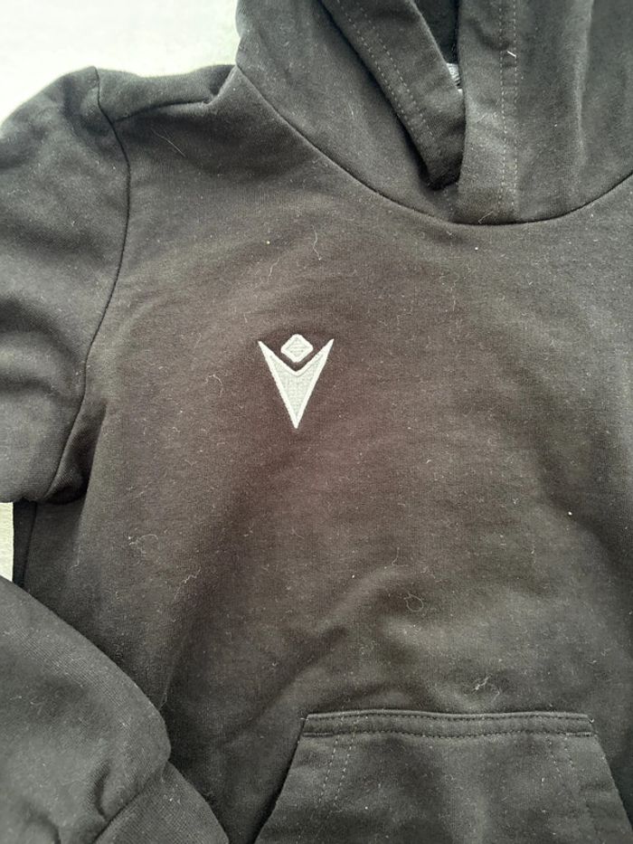 Pull noir Macron 3xs (8 ans) - photo numéro 2
