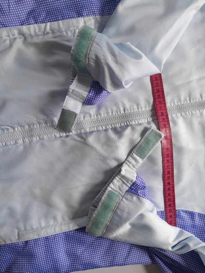 J coupe vent veste zippée petit carreau vichy vintage Kappa modèle aerotec - photo numéro 17