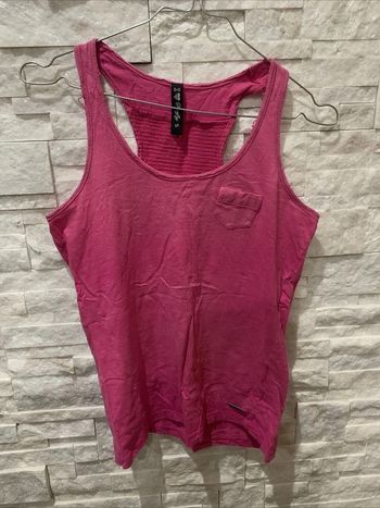 Haut Tshirt Débardeur rose fushia Firefly TS