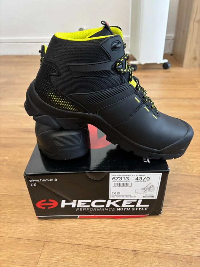 Chaussure de sécurité montante S3 MacCrossroad 3.0 High HECKEL 67313 taille 43 - photo numéro 6