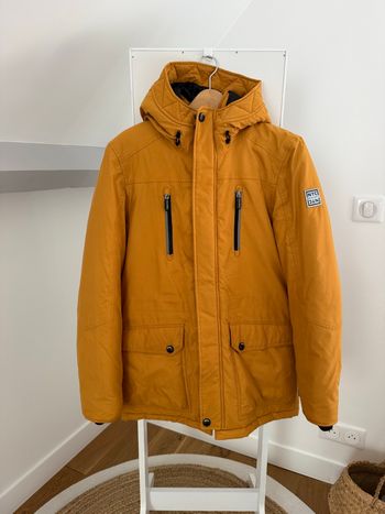 Parka jaune moutarde C&A