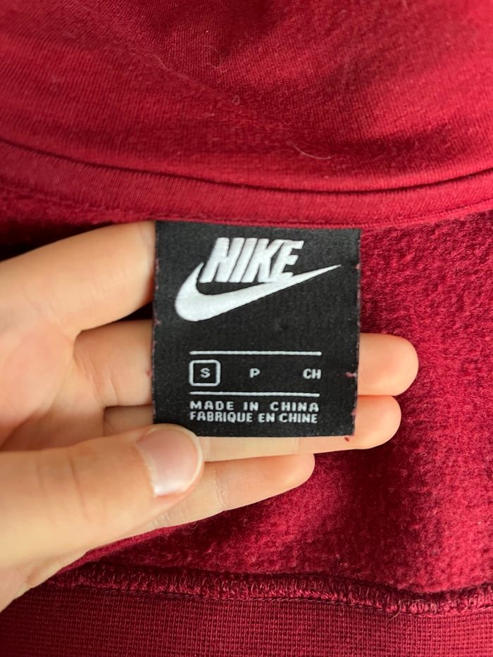 Gillet Nike bordeau - photo numéro 5