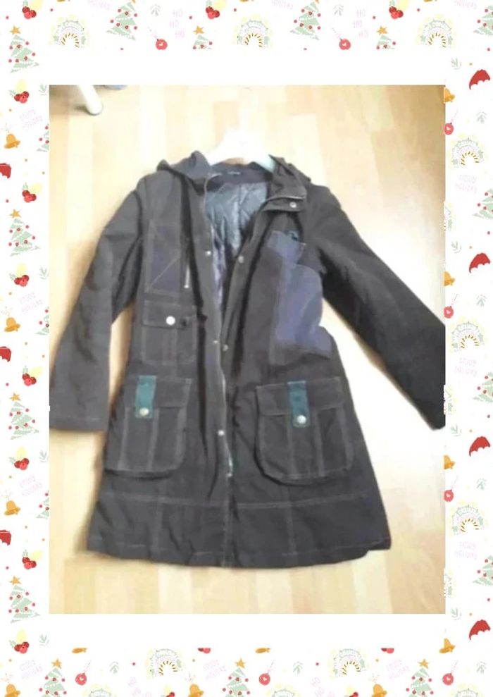 Manteau marron clair