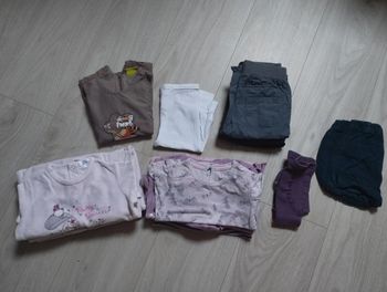 Lot 9 mois automne/hiver fille