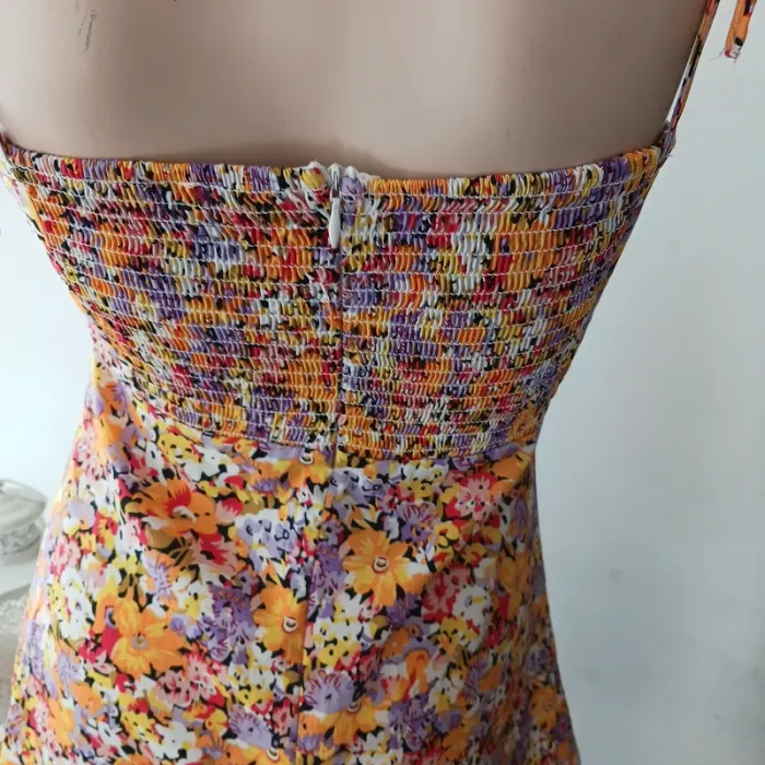Robe 👗 été courte fleurie shein taille s/36 - photo numéro 2