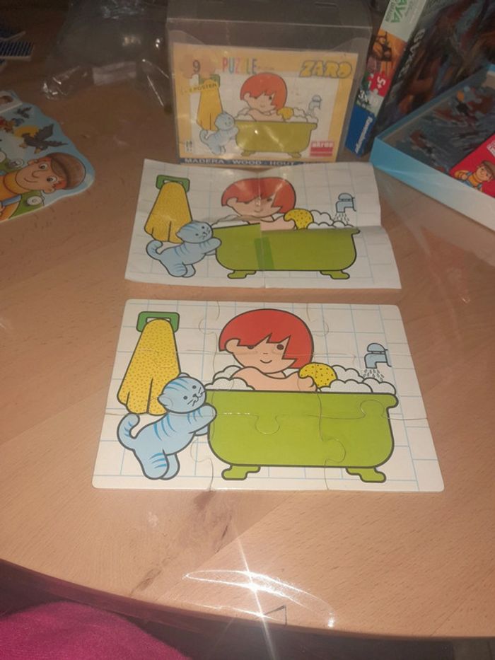 Puzzle en bois 9 pieces