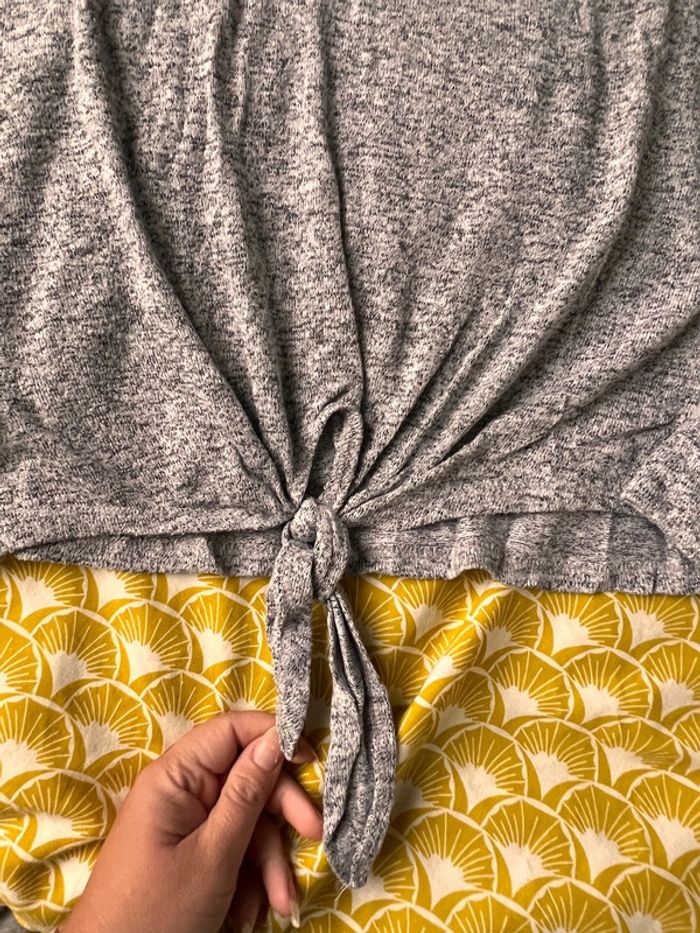 Pull gris Primark taille L - photo numéro 3