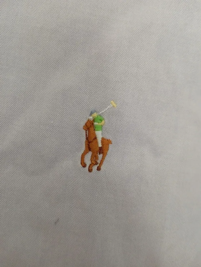 Chemise Ralph Lauren custom fit violet clair XL - photo numéro 2