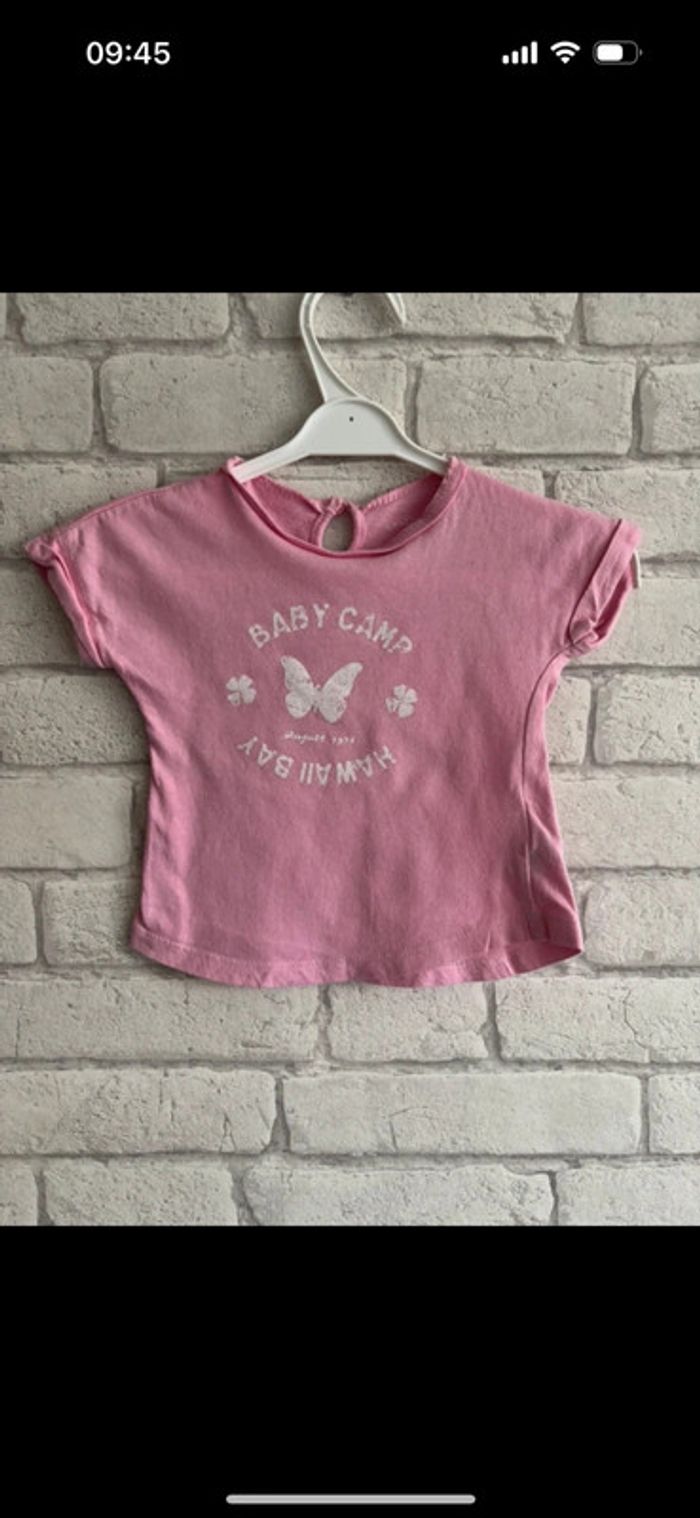 Tee-shirt Bout'chou taille 6 mois