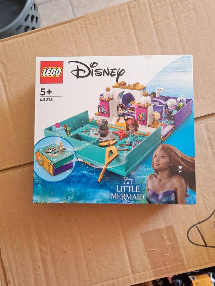 Lego disney 43213 - la petite sirène - le livre dhistoire - neuf
