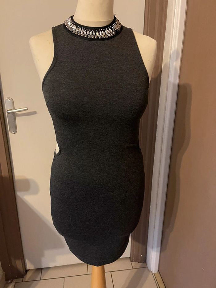 Robe grise anthracite