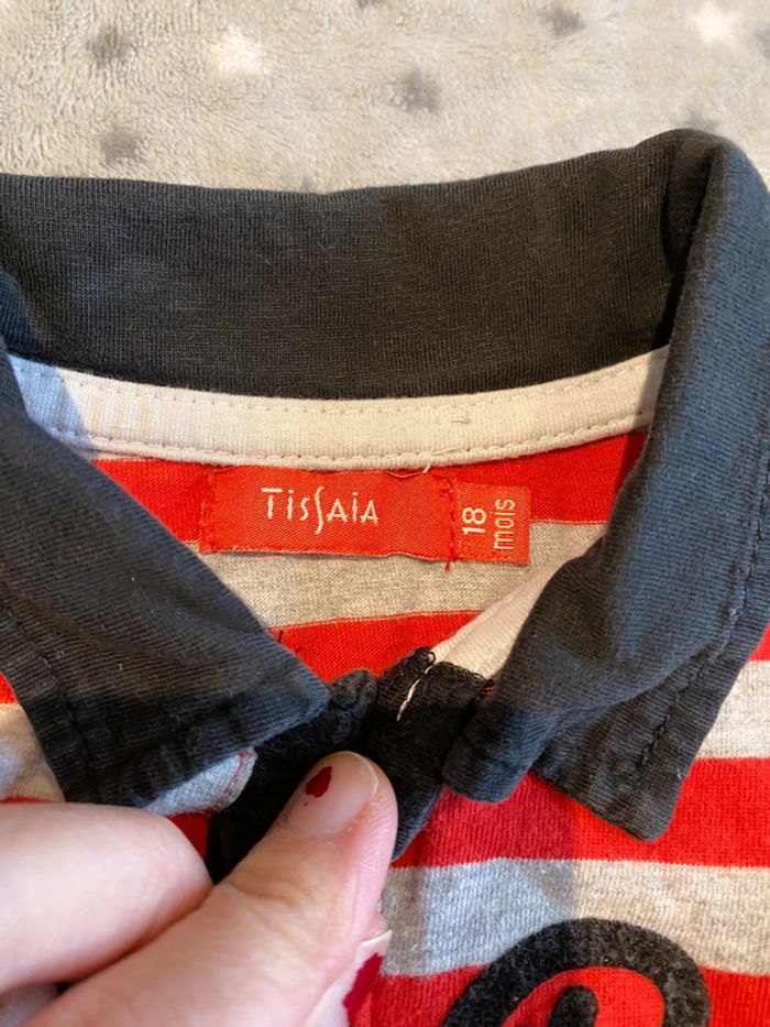 Lot de 2 polos et 3 t-shirts col-roulés 18 mois - photo numéro 10