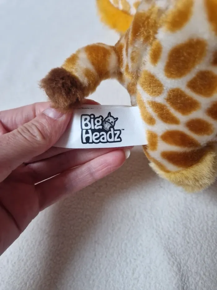 Peluche girafe big headz - photo numéro 7