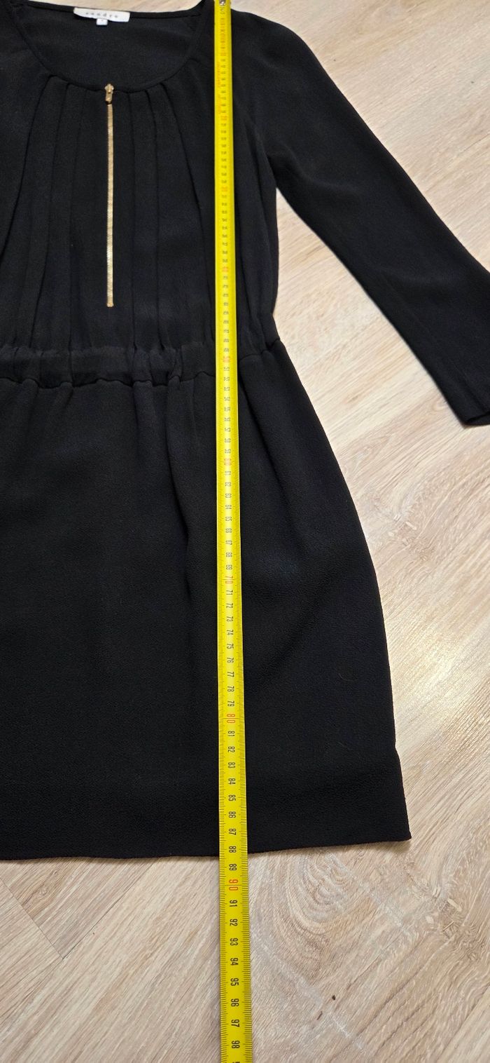 Robe Sandro taille 2 noir en très bon état - photo numéro 6