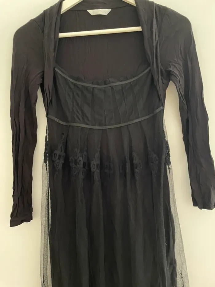 Robe dentelle promod noire - photo numéro 2