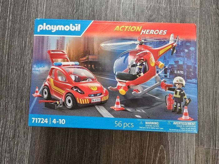 Playmobil pompiers