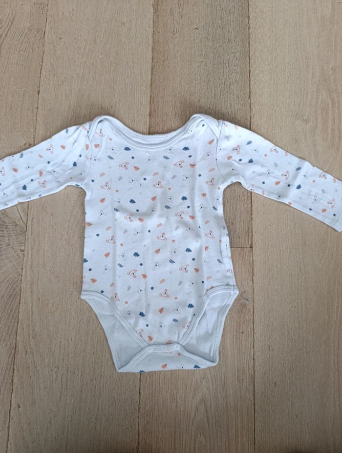 Lot 6 bodies manches longues 12M - photo numéro 5