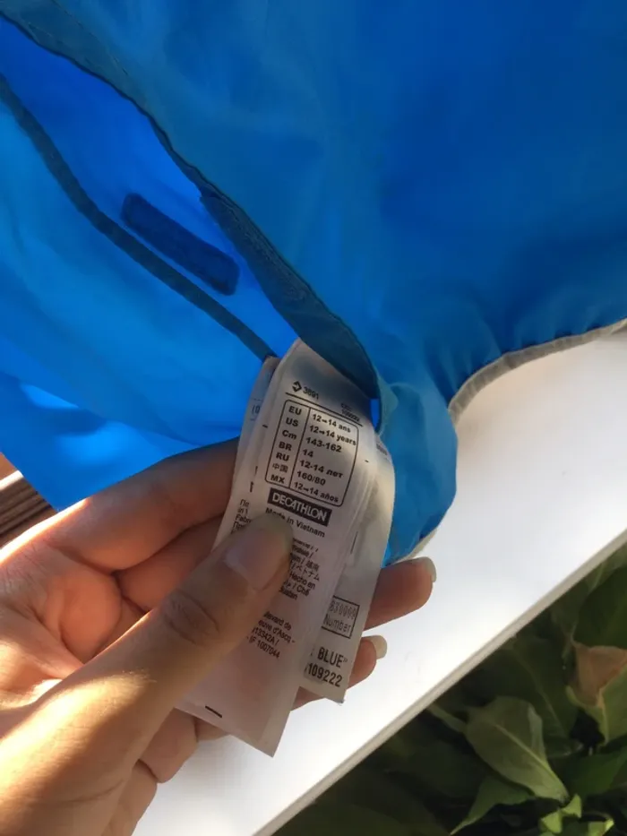 Imperméable kway mixte 12/14 ans - photo numéro 5