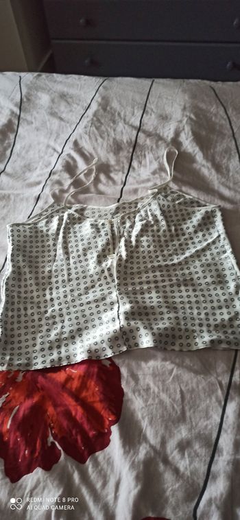 Debardeur en satin t 42