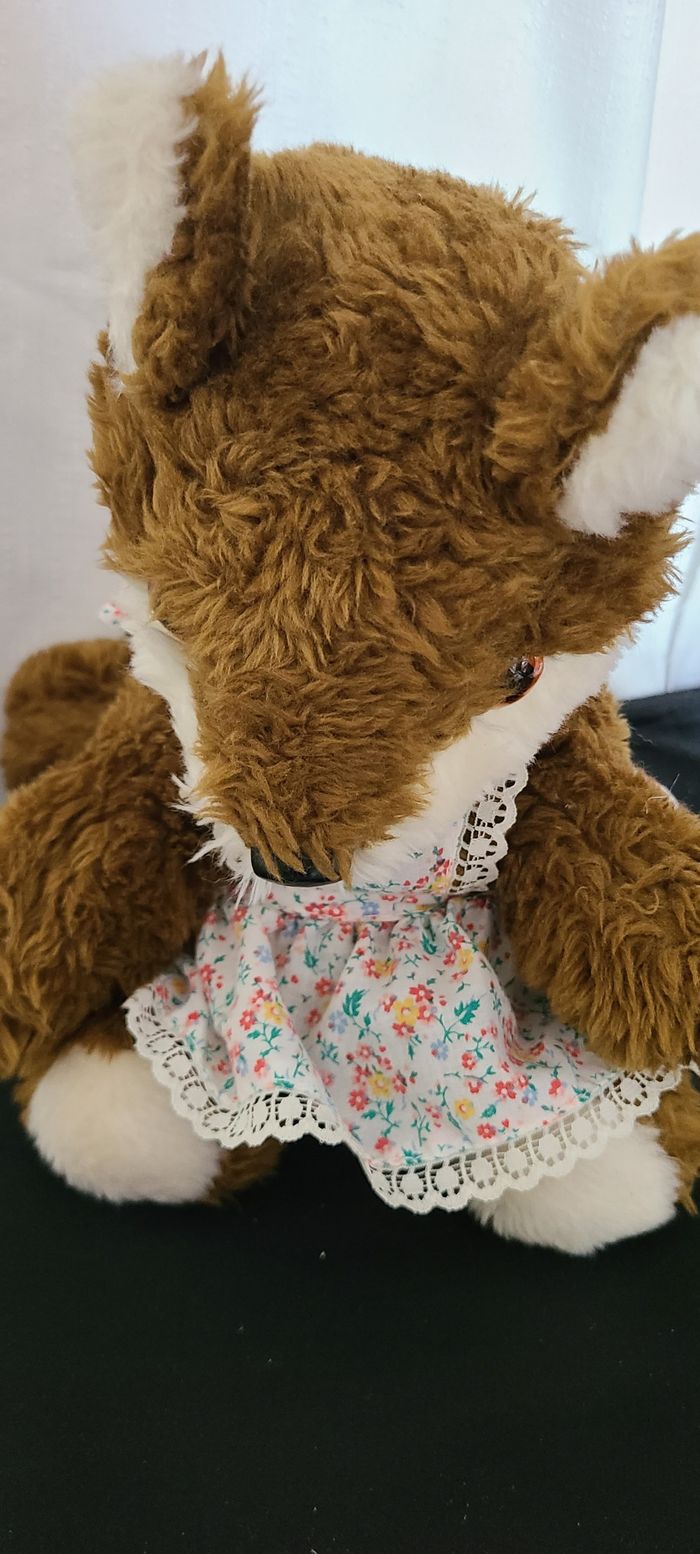 doudou vintage renard ajena