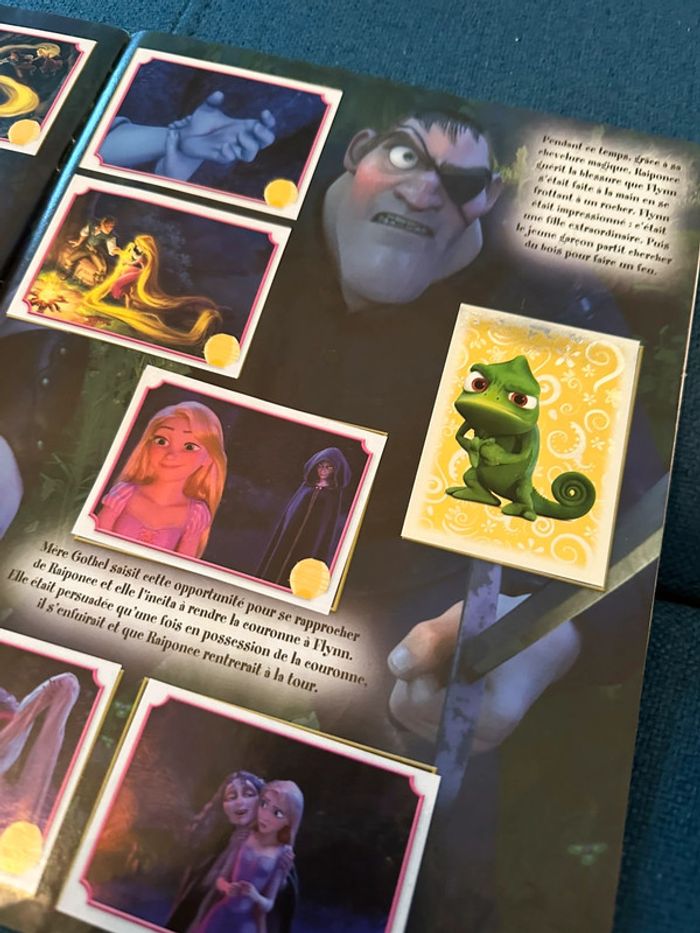 Album Panini complet Disney Raiponce princesse sticker autocollants collection - photo numéro 8