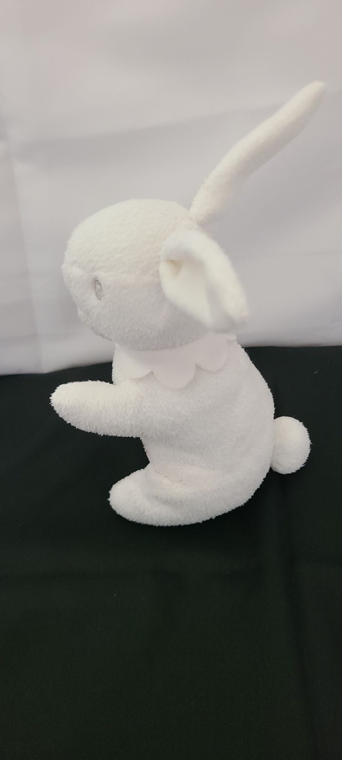 Doudou lapin blanc LABORATOIRE GUIGOZ - photo numéro 3