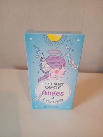 Mes cartes oracle Anges à colorier