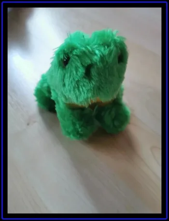 Peluche grenouille