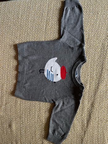 Pull Jacadi garçon 6 mois